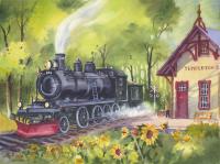22 La locomotive du Parc Dalton